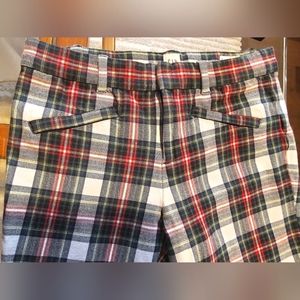 GAP Plaid Skinny Pants Size S